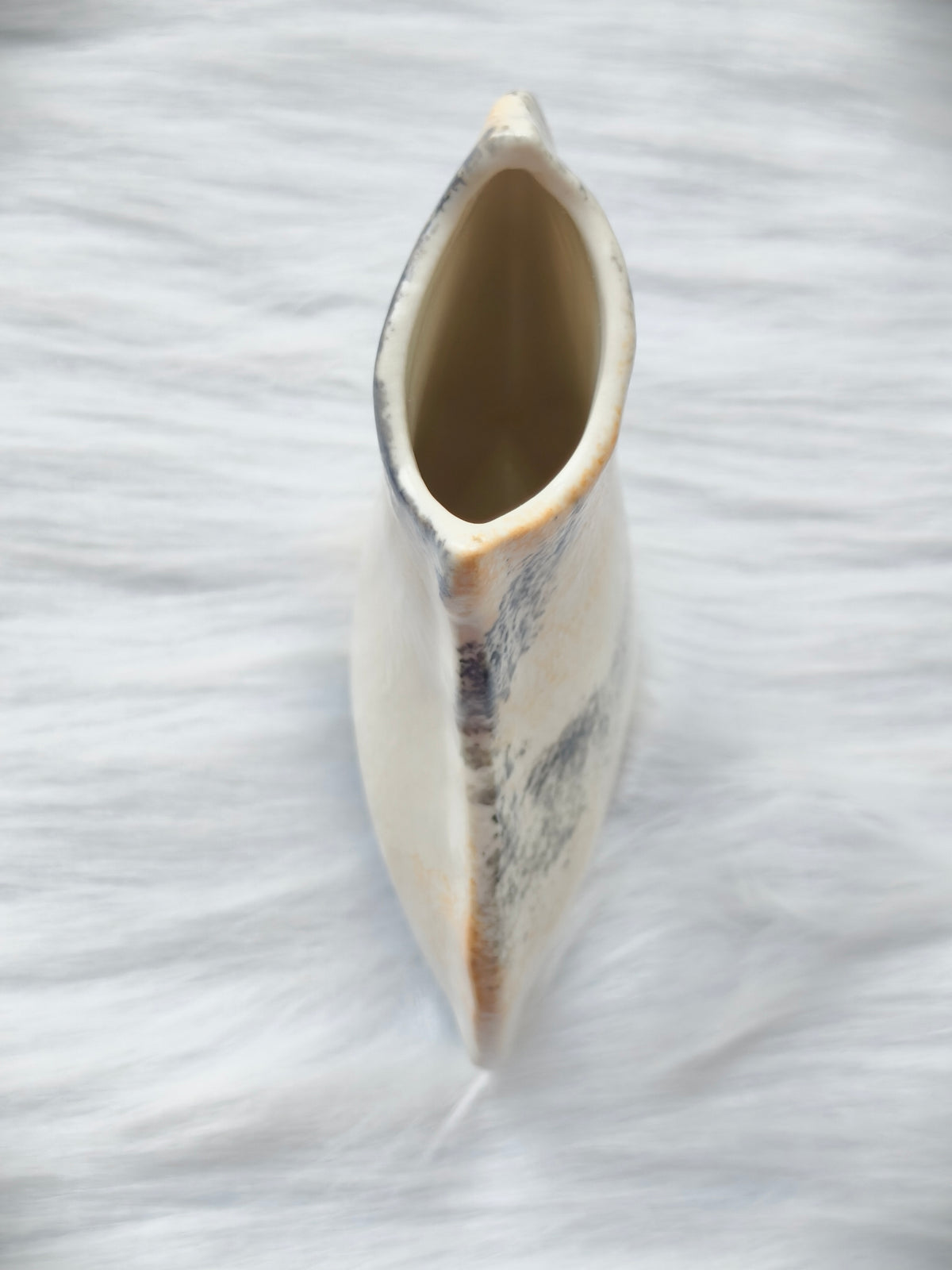 Handmade Ceramic Cat Vase | Sitting Cat, Cat Lover Gift - Calico