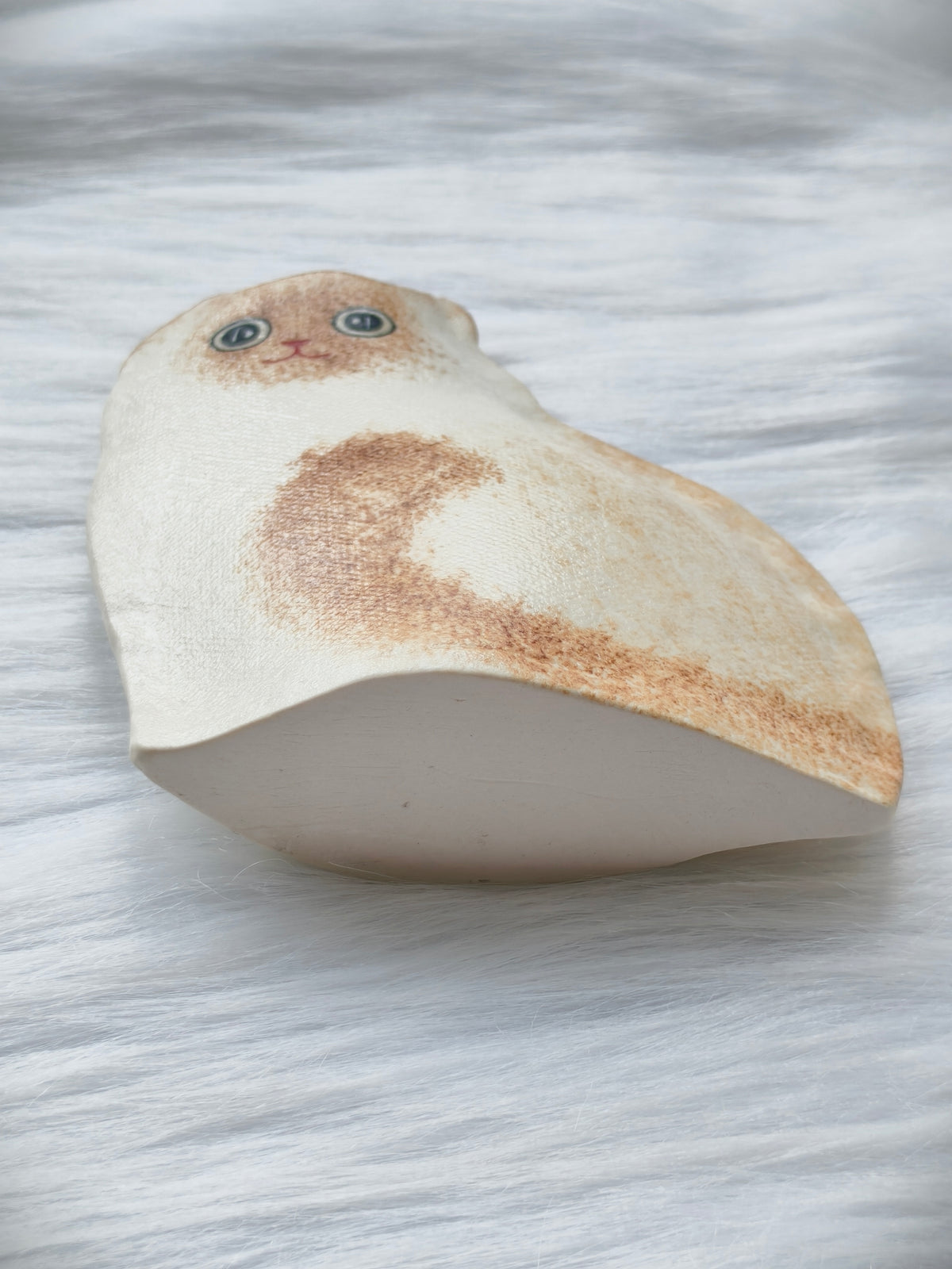 Handmade Ceramic Cat Vase | Sitting Cat, Cat Lover Gift - Siamese