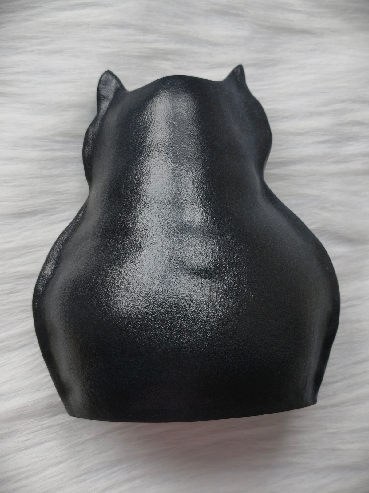 Handmade Ceramic Cat Vase| Cute Chubby Cat Vase, Cat Lover Gift - Cow Cat