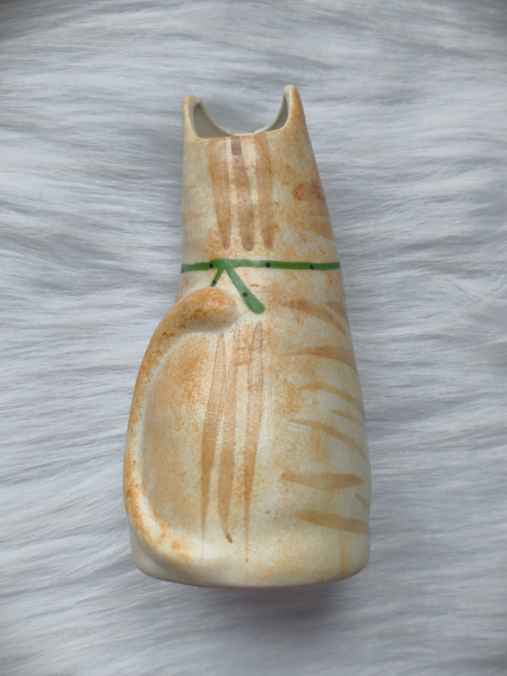 Ceramic Cat Vase Blind Box | Handmade Surprise Cat Lover Gift - Orange Tabby