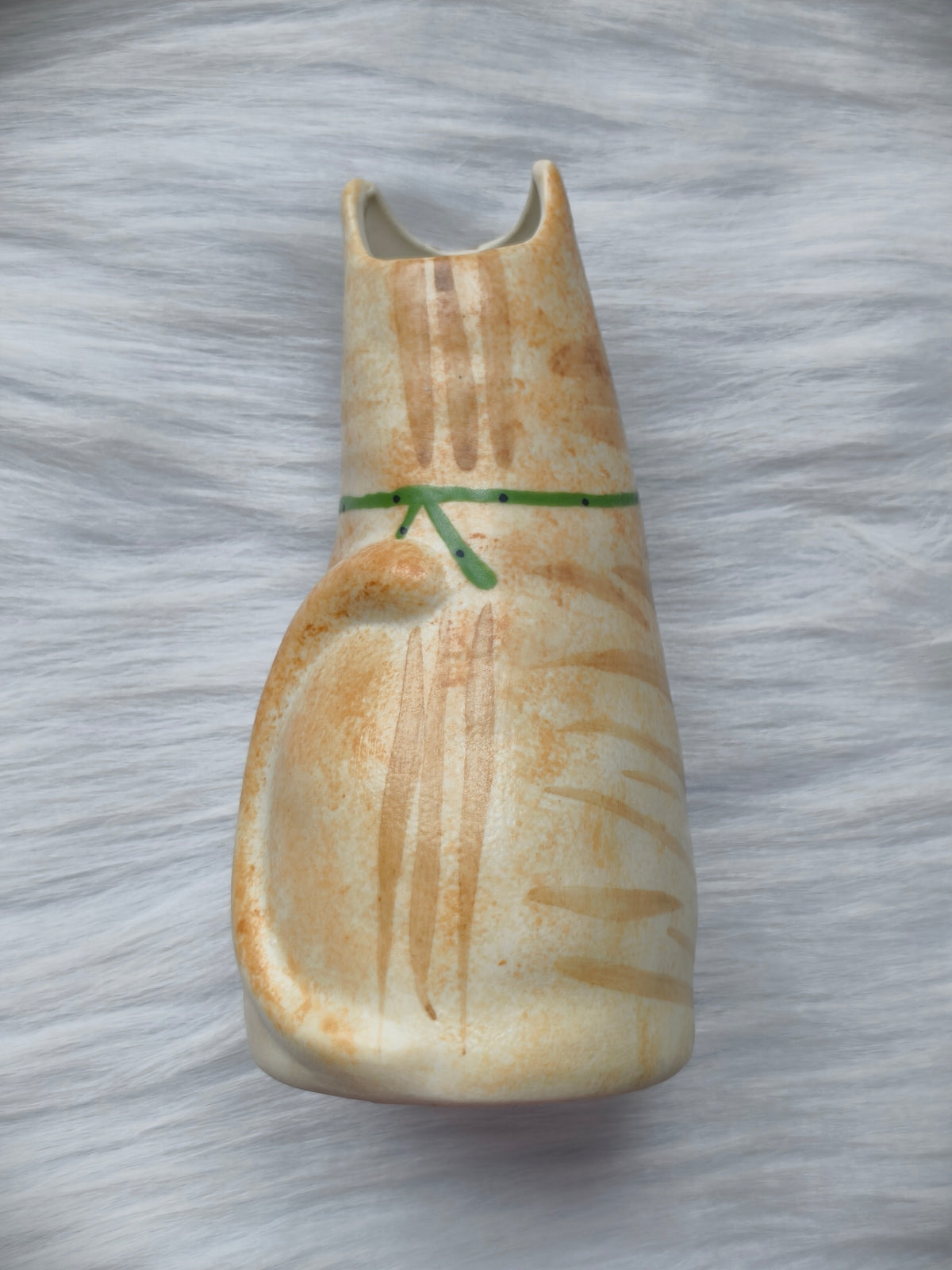Ceramic Cat Vase Blind Box | Handmade Surprise Cat Lover Gift - Orange Tabby