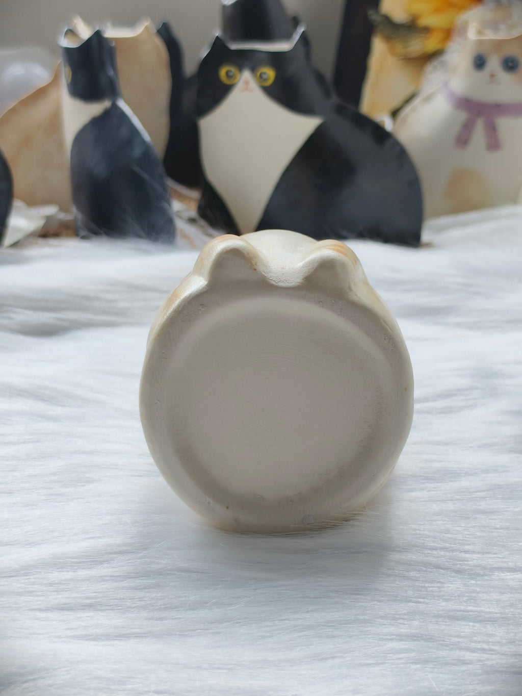 Ceramic Cat Vase Blind Box | Handmade Surprise Cat Lover Gift - Orange Tabby
