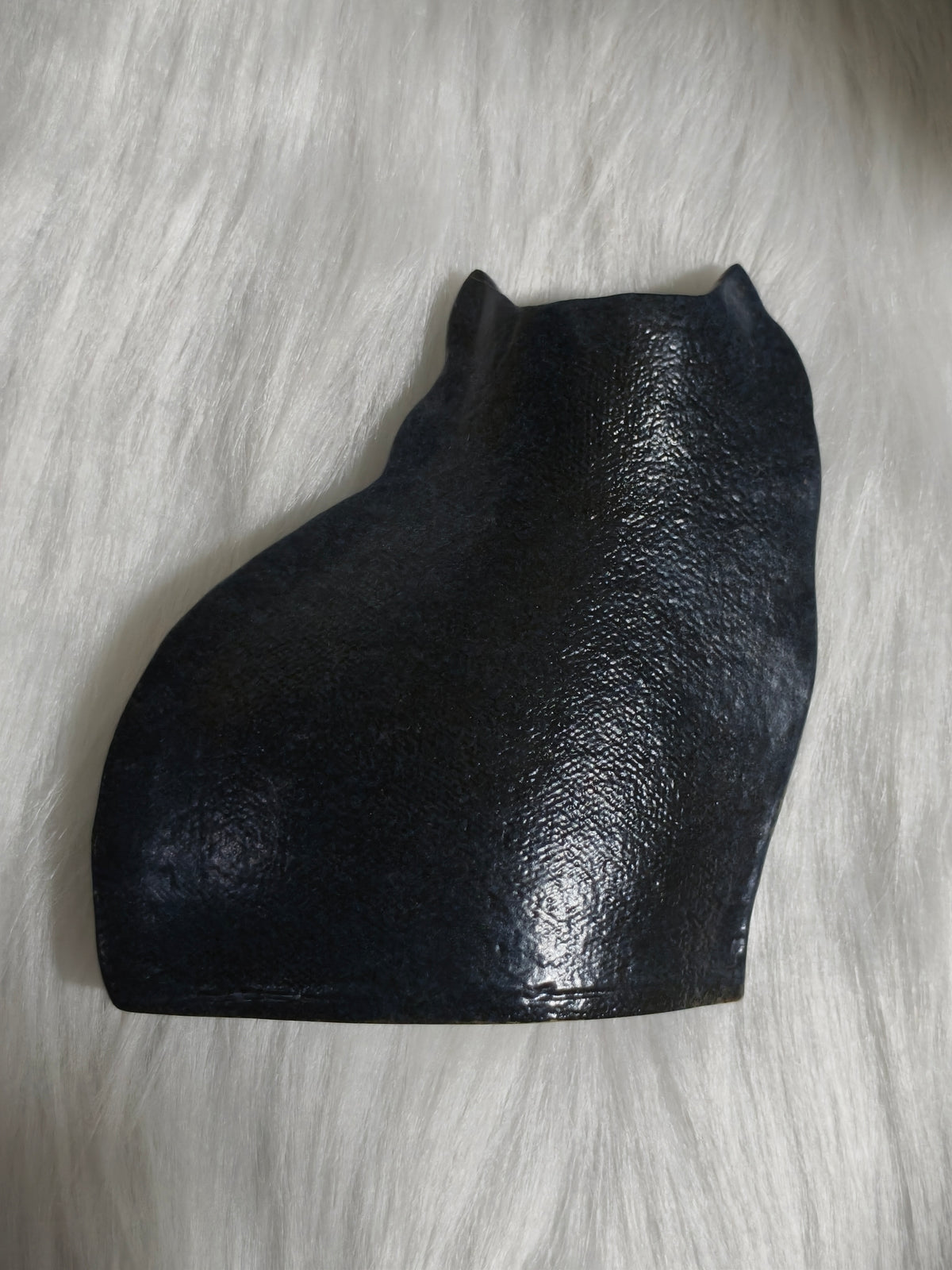 Handmade Ceramic Cat Vase | Sitting Cat, Cat Lover Gift - Cow Cat