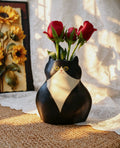 Handmade Ceramic Cat Vase| Cute Chubby Cat Vase, Cat Lover Gift - Cow Cat