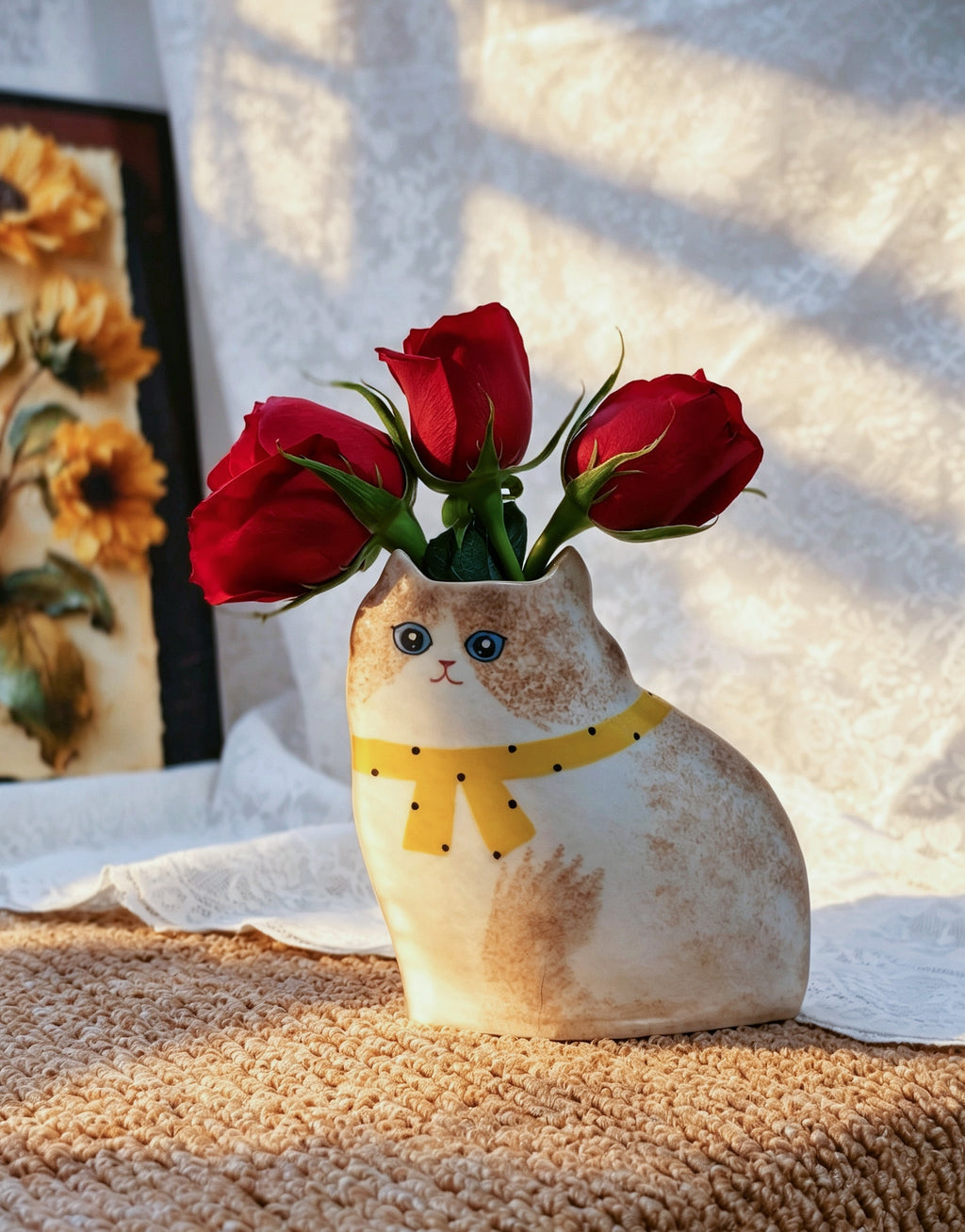 Ceramic Cat Vase Blind Box | Handmade Surprise Cat Lover Gift - Ragdoll