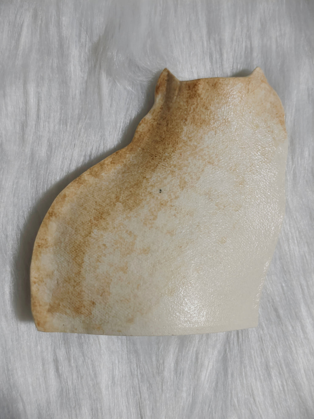 Handmade Ceramic Cat Vase | Sitting Cat, Cat Lover Gift - Golden Shorthair